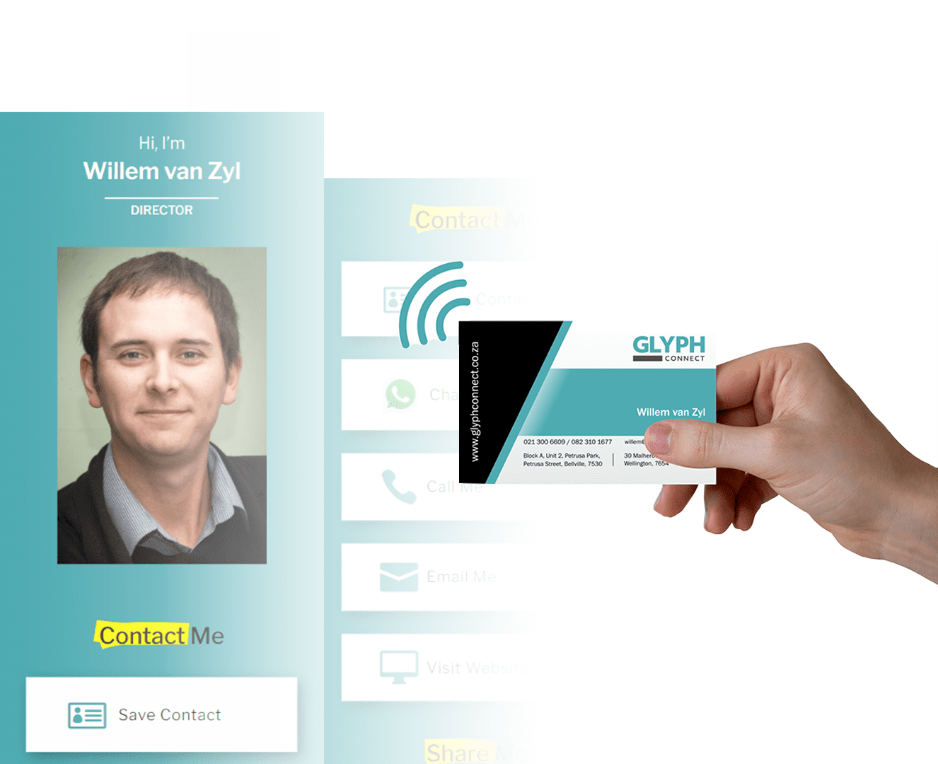 Digital Business Card and NFC Tap Card